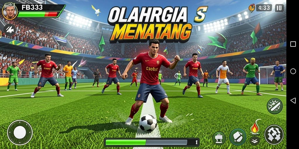 Tampilan gameplay seru dan dinamis dalam FB333.