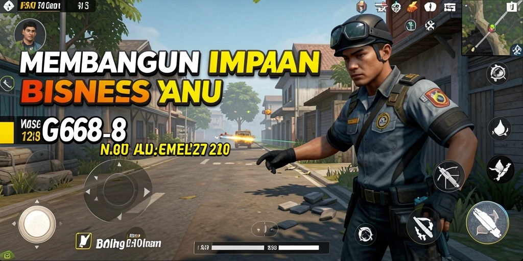 Tampilan gameplay G668 menunjukkan strategi bisnis yang seru dan kompetitif.
