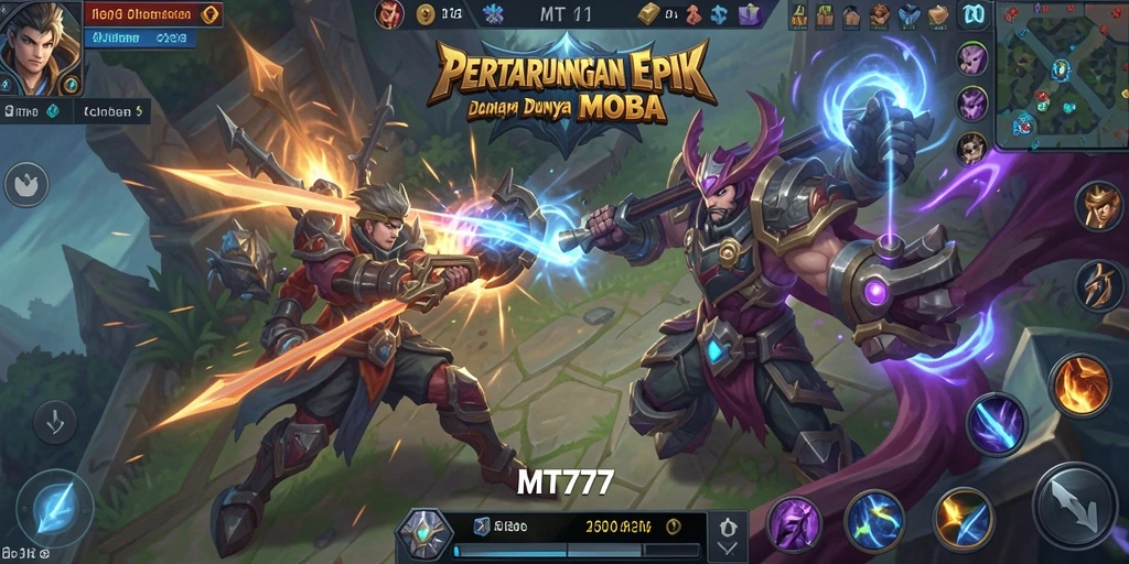 Gameplay menegangkan dengan strategi tim di MT777.