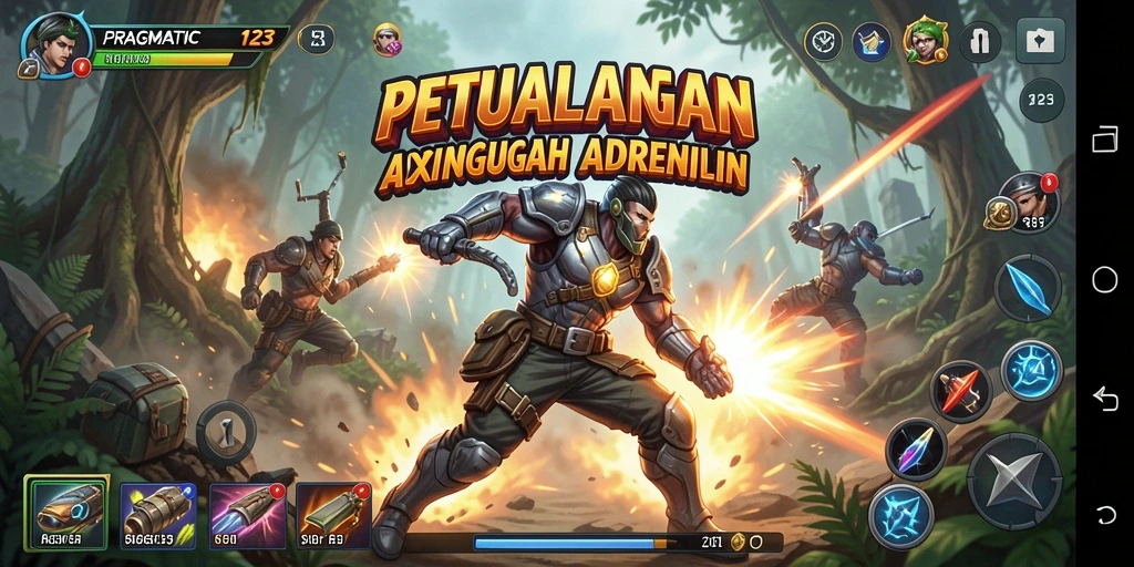 Tangkapan layar aksi seru dalam game PRAGMATIC123.
