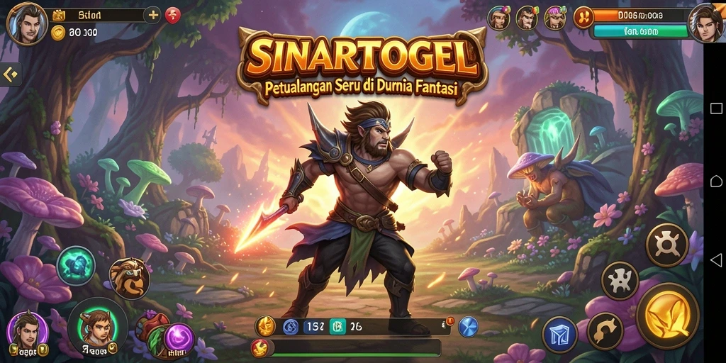 Tampilan gameplay petualangan yang menawan dari SINARTOGEL.