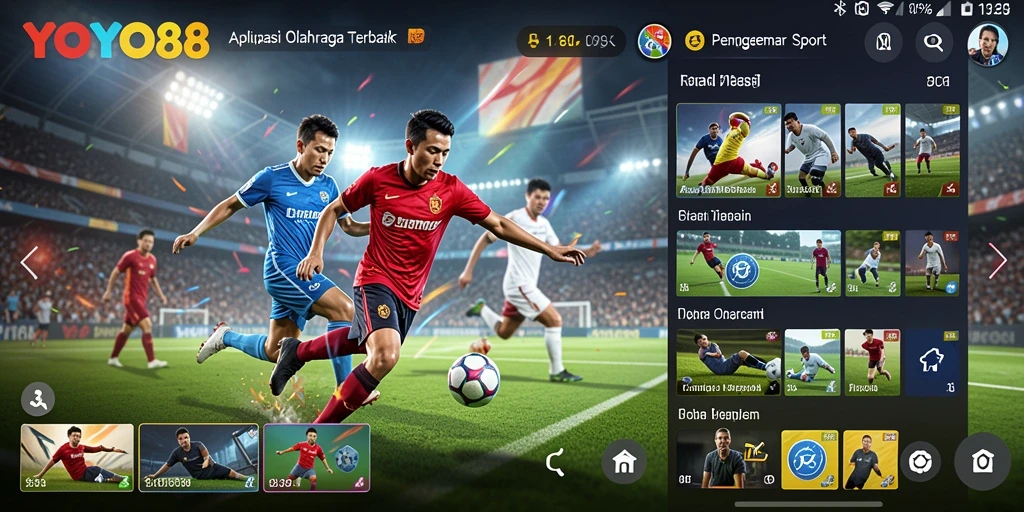 Tampilan gameplay YOYO88 yang seru dan dinamis di dunia olahraga.